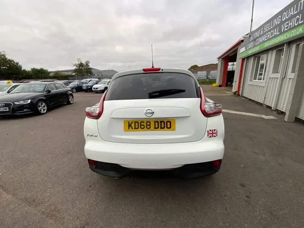 Used Nissan Juke S 110 HP (80 kW) 2019 White SUV