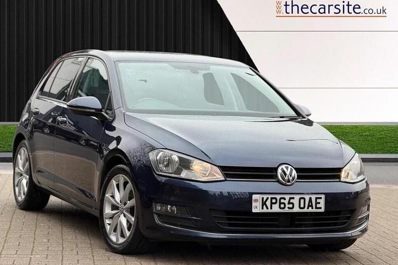 Used VW Golf VII GT 150 HP (110 kW) 2015 Blue Hatchback