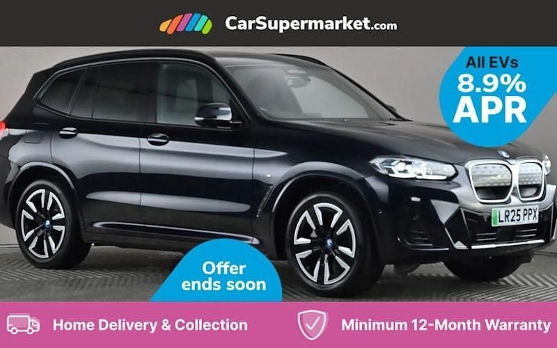 Black Used 2024 BMW iX3 M Sport SUV | £37,176 (Fair price) - Image 1/3
