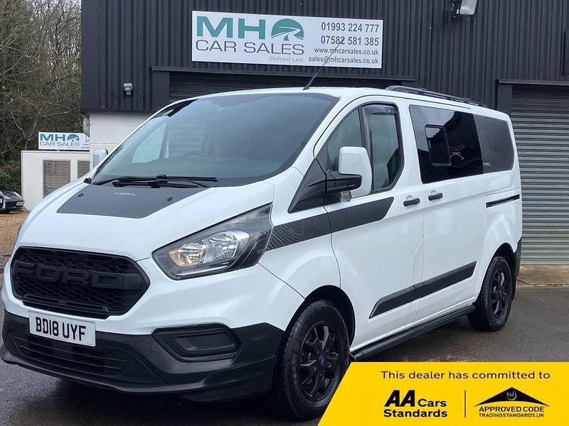 Used Ford Transit Custom 105 HP (77 kW) 2018 White Van