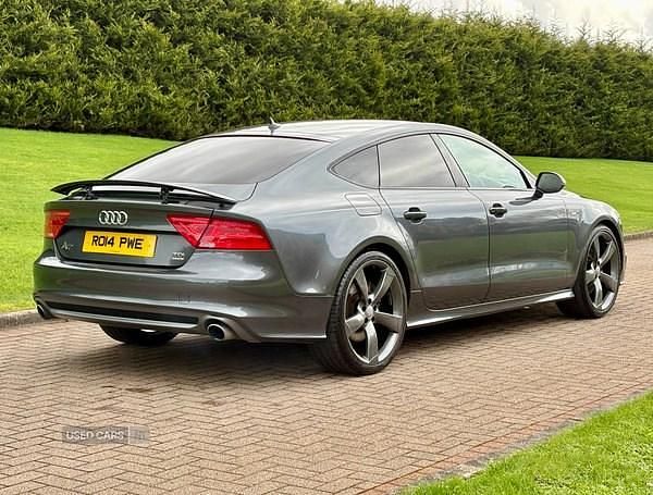 Used Audi A7 Black Edition 2014 Grey Hatchback