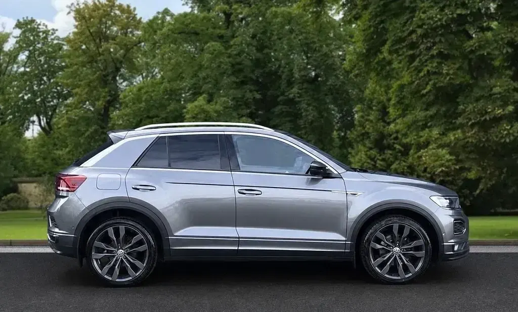 Used VW T-Roc R-line 150 HP (110 kW) 2021 Grey SUV