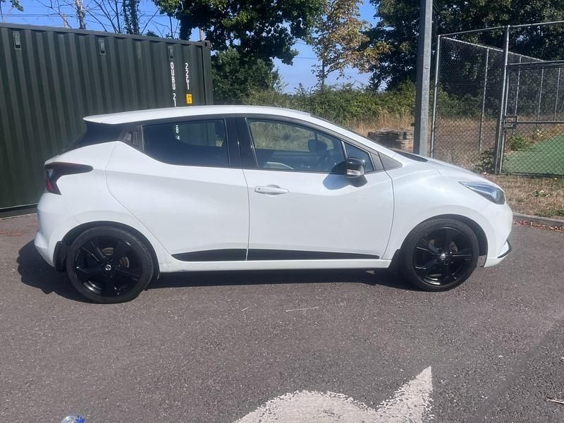 Used Nissan Micra Acenta 2018 White Hatchback
