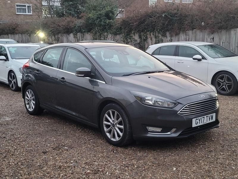 Grey Used 2017 Ford Focus Titanium Hatchback | £9,699 (Fair price) - Image 1/4