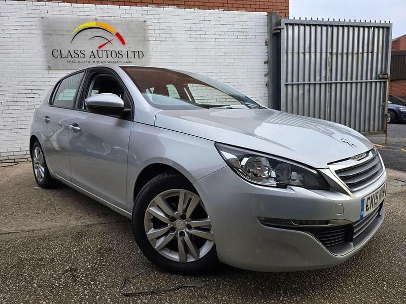 Silver Used 2015 Peugeot 308 Active Hatchback | £4,422 (Good price) - Image 1/4