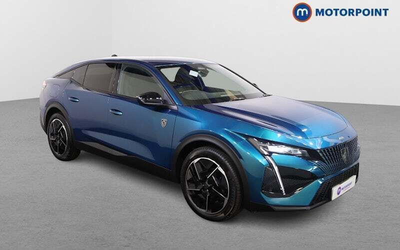 Blue Used 2024 Peugeot 408 GTi Sedan | £22,199 (Fair price) - Image 1/4