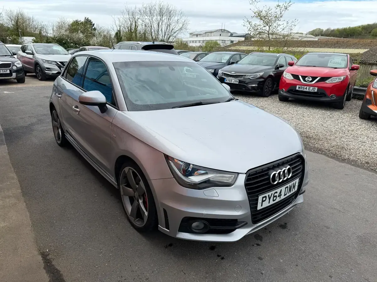 Used Audi A1 Sportback Black Edition 143 HP (105 kW) 2014 Silver Hatchback