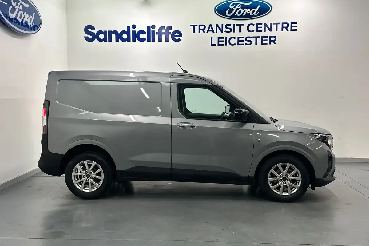 Used Ford Transit Courier Limited 125 HP (91 kW) 2025 Solar silver (metallic paint) Van