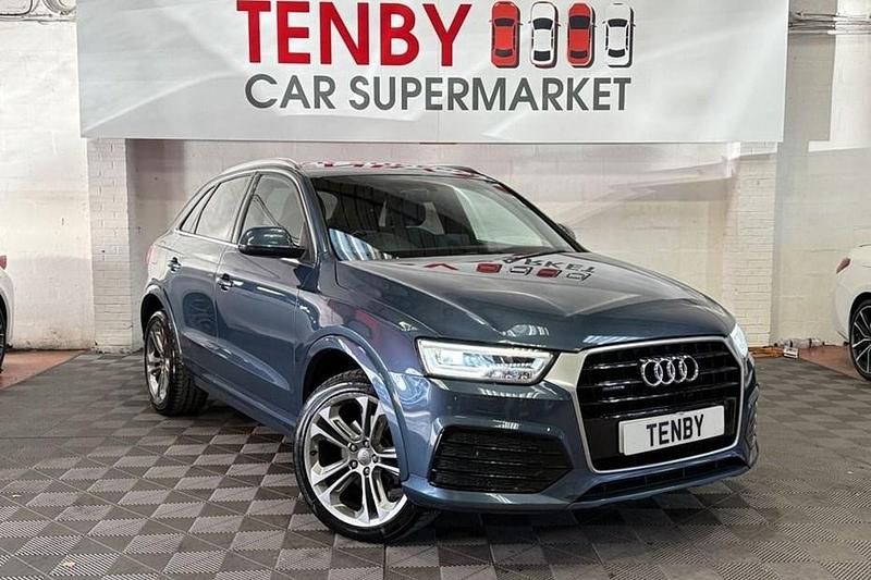 Blue Used 2016 Audi Q3 S-line plus SUV | £12,795 (Fair price) - Image 1/1