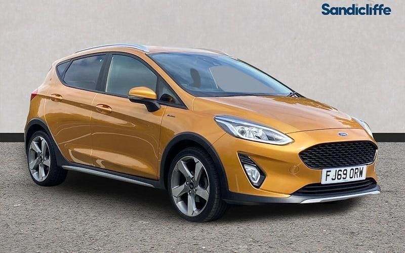Yellow Used 2019 Ford Fiesta Active X Hatchback | £9,500 (Good price) - Image 1/4