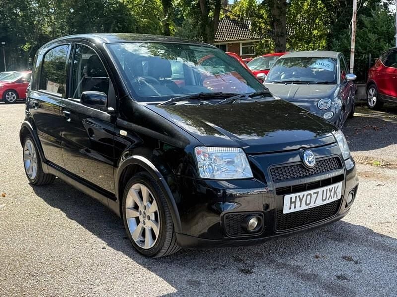 Black Used 2007 Fiat Panda Hatchback | £4,495 (Expensive) - Image 1/4