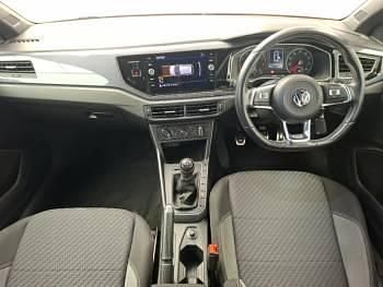 Used VW Polo R-line 115 HP (84 kW) 2019 Orange Hatchback