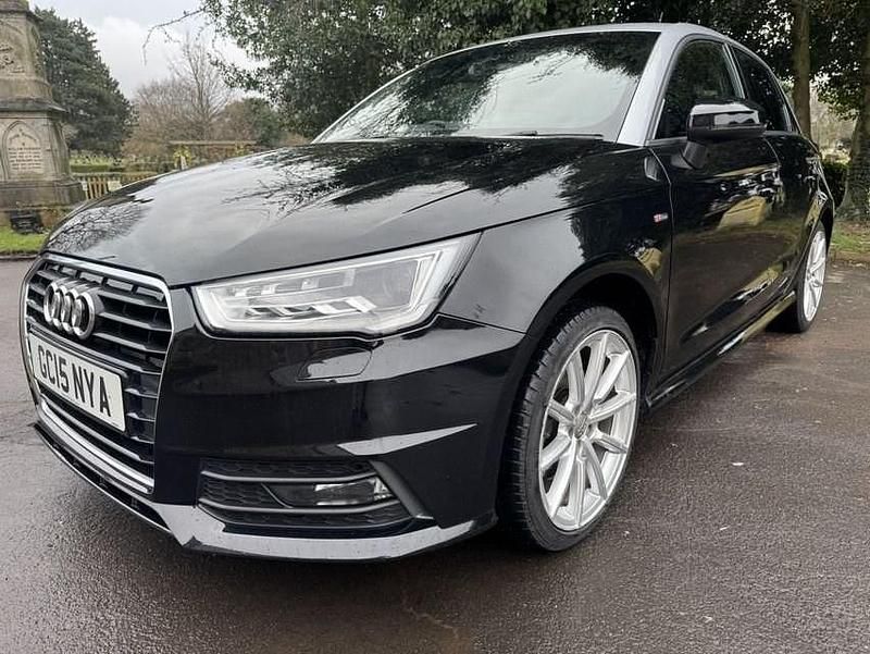Used Audi A1 Sportback S-Line 125 HP (91 kW) 2015 Black Hatchback