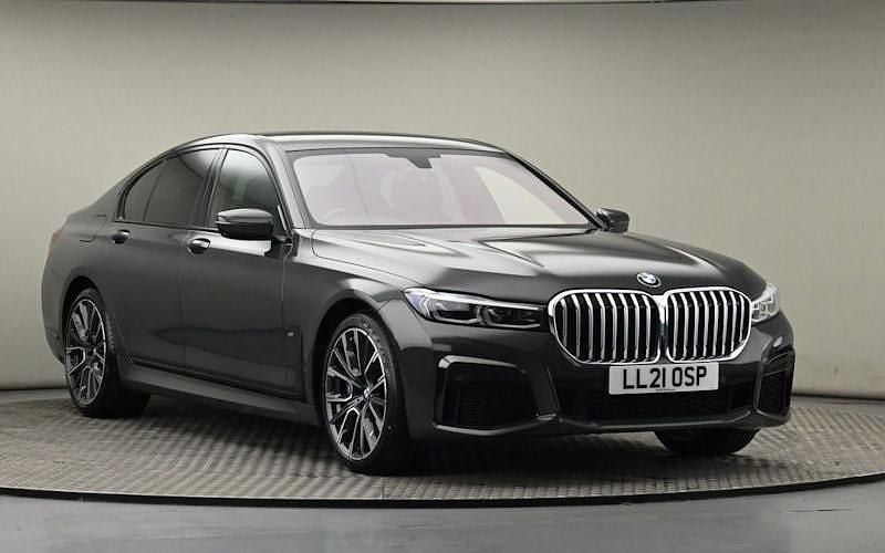 Dravitgrau metallic Used 2021 BMW 740 M Sport Sedan | £30,700 (Fair price) - Image 1/4