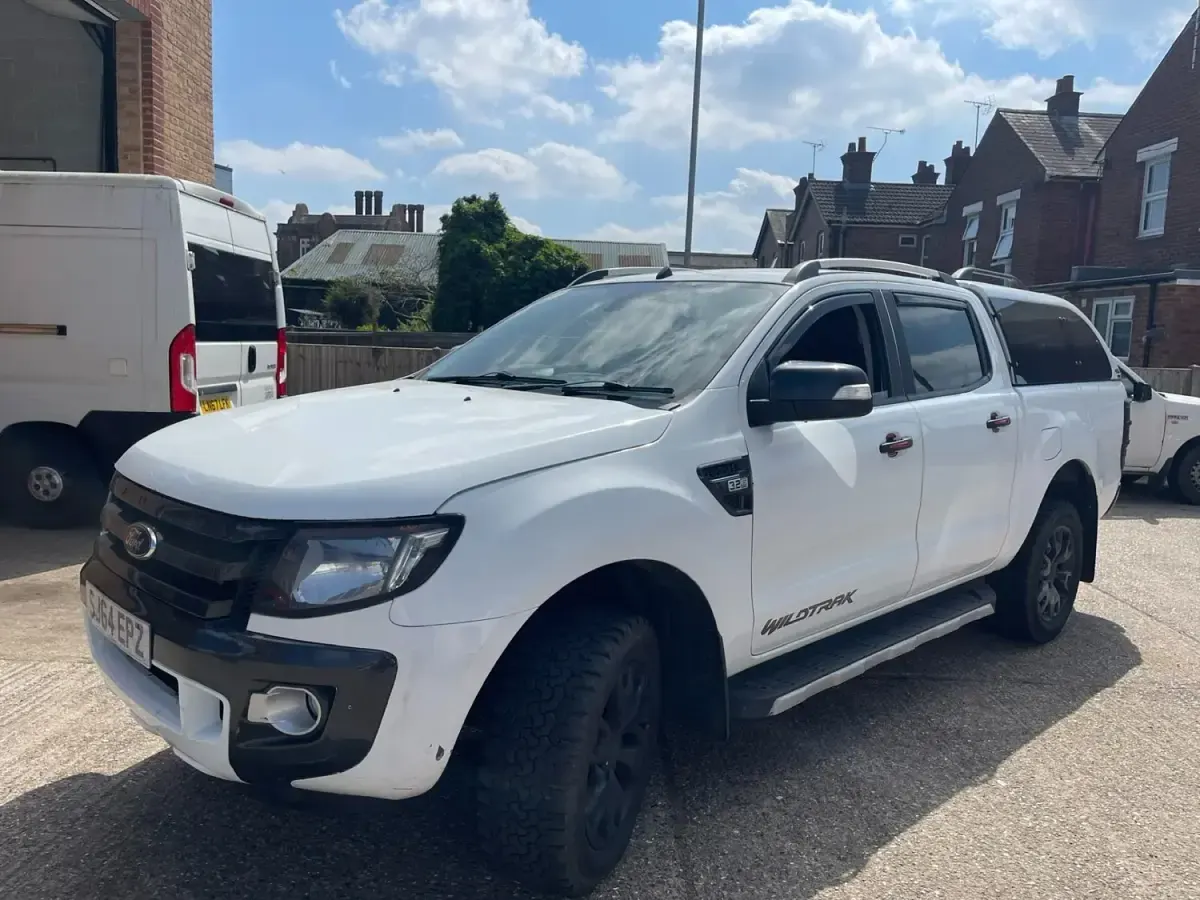 Begagnad Ford Ranger Wildtrack 200 HK (147 kW) 2014 Vit Pickup