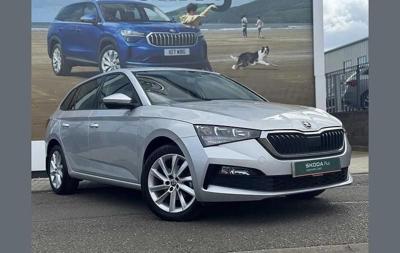 Used Skoda Scala SE L 150 HP (110 kW) 2022 Brilliant silver metallic Hatchback