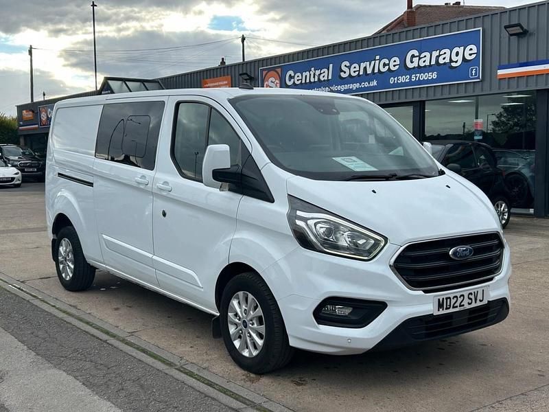 White Used 2022 Ford Transit Custom Limited Van | £17,495 (Expensive) - Image 1/2
