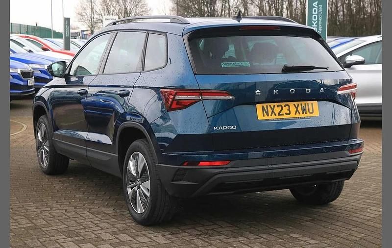 Used Skoda Karoq SE Drive 108 HP (79 kW) 2023 Blue SUV