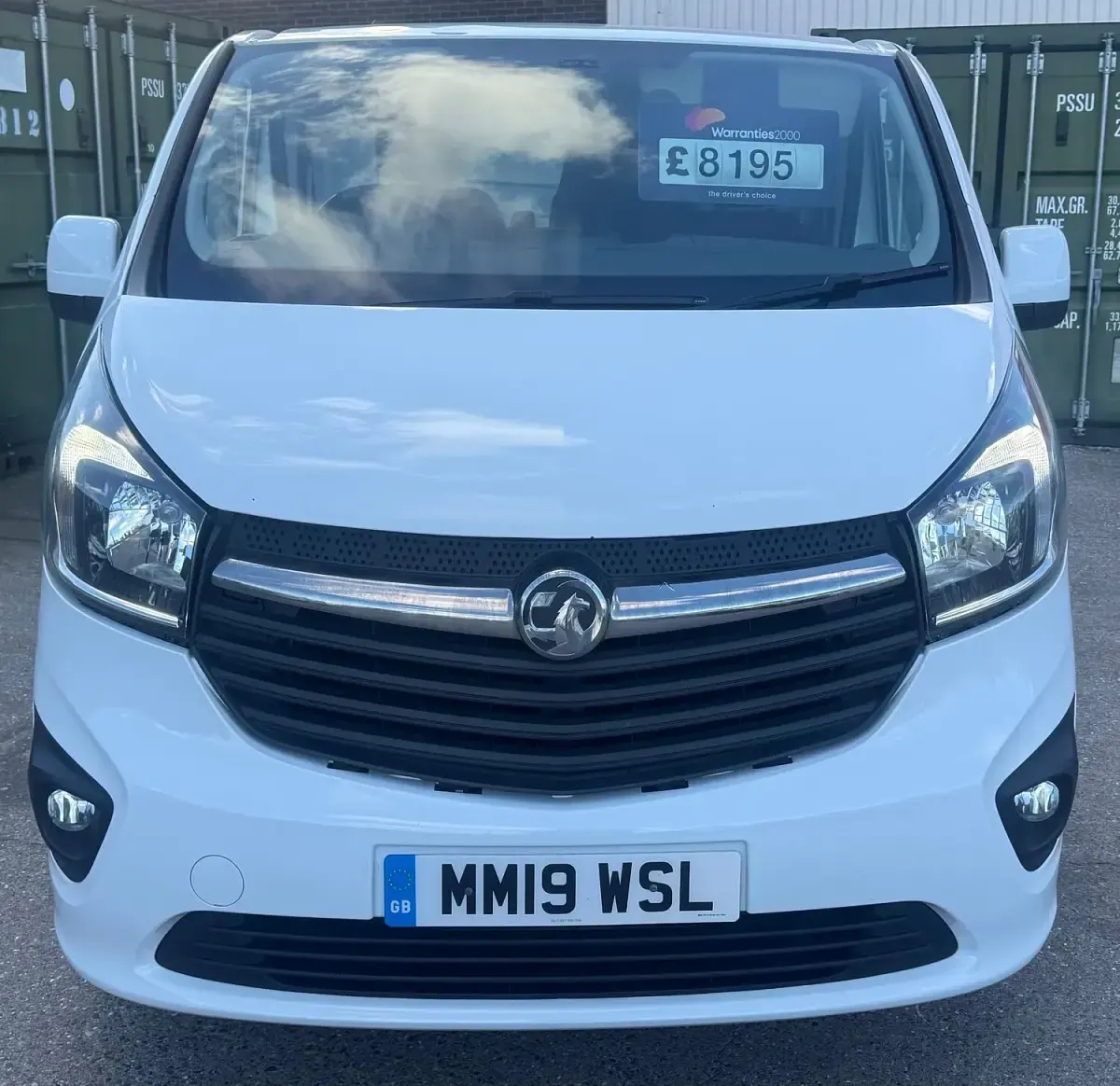 Used Vauxhall Vivaro Sportive 125 HP (91 kW) 2019 White MPV