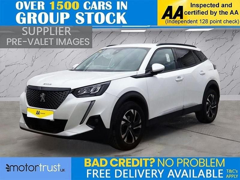White Used 2020 Peugeot 2008 Allure SUV | £12,195 (A bit pricey) - Image 1/4