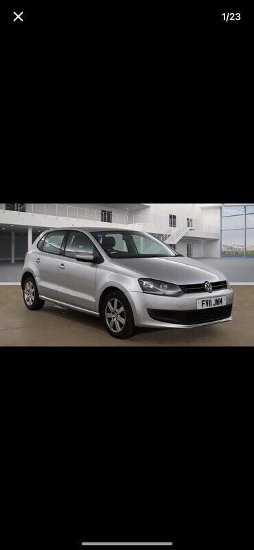 Silver Used 2011 VW Polo SE Hatchback | £3,490 (Fair price) - Image 1/4