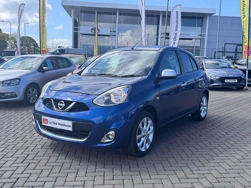 Used Nissan Micra N-TEC 79 HP (58 kW) 2017 Blue Hatchback