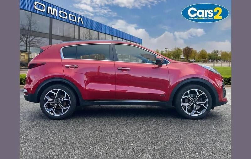 Red Used 2019 Kia Sportage GT-Line SUV | £15,690 (Fair price) - Image 1/3