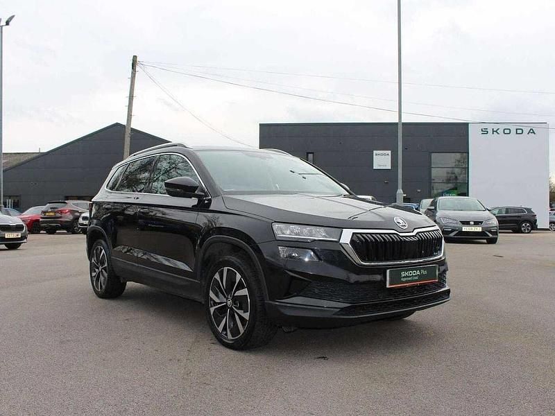 Used Skoda Karoq SE L 110 HP (80 kW) 2023 Black magic pearl effect SUV
