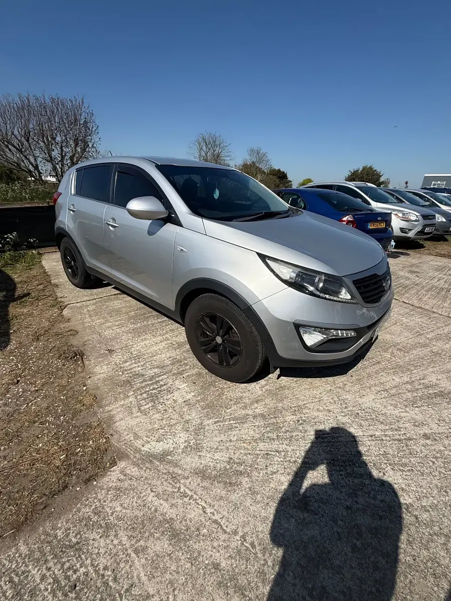 Begagnad Kia Sportage 115 HK (84 kW) 2012 Silver SUV