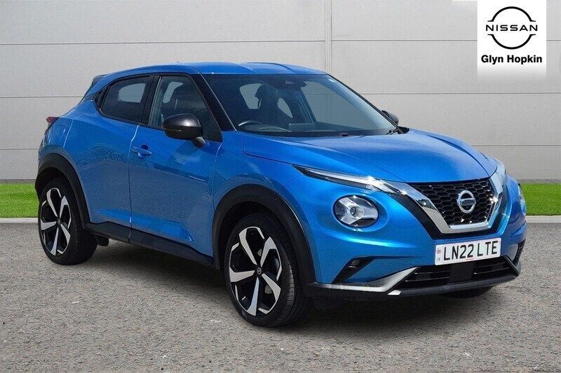 Blue Used 2022 Nissan Juke Tekna SUV | £17,361 (Fair price) - Image 1/4