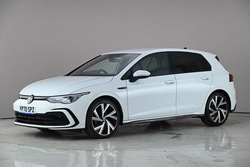 Used VW Golf VII R-line 150 HP (110 kW) 2020 White Hatchback