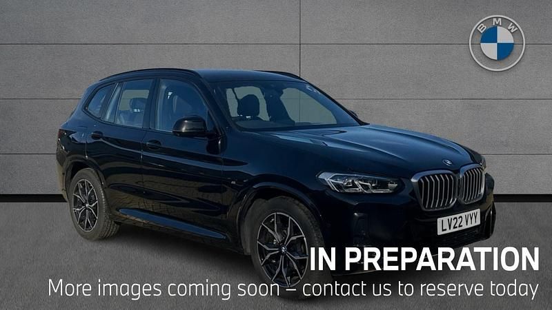 Used BMW X3 M Sport 248 HP (182 kW) 2022 Black SUV
