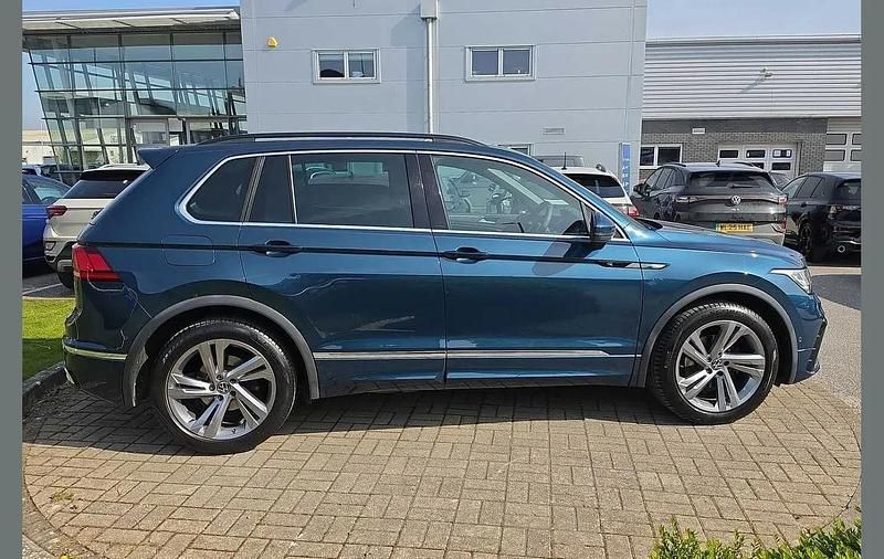 Used VW Tiguan R-line Edition 150 HP (110 kW) 2023 Blue SUV