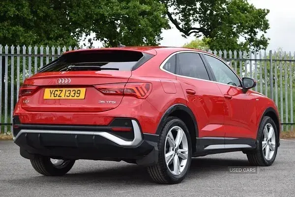 Used Audi Q3 S-Line 150 HP (110 kW) 2022 Red SUV