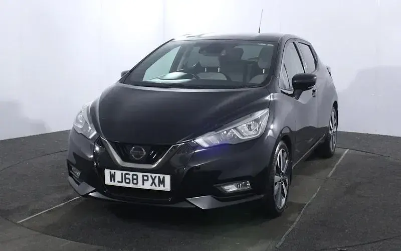 Used Nissan Micra S 90 HP (66 kW) 2018 Black Hatchback