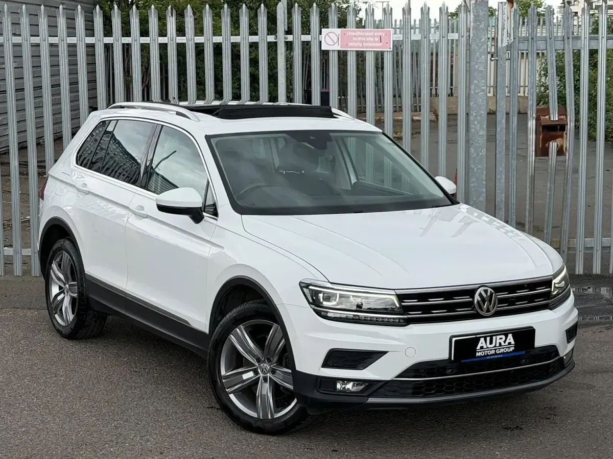Used VW Tiguan SEL 2019 White SUV