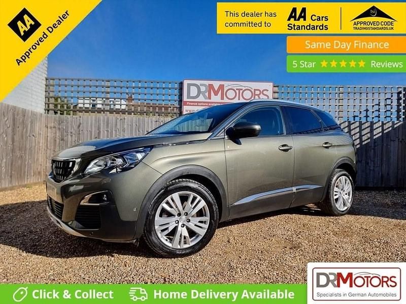 Grey Used 2020 Peugeot 3008 Allure SUV | £9,840 (Good price) - Image 1/4