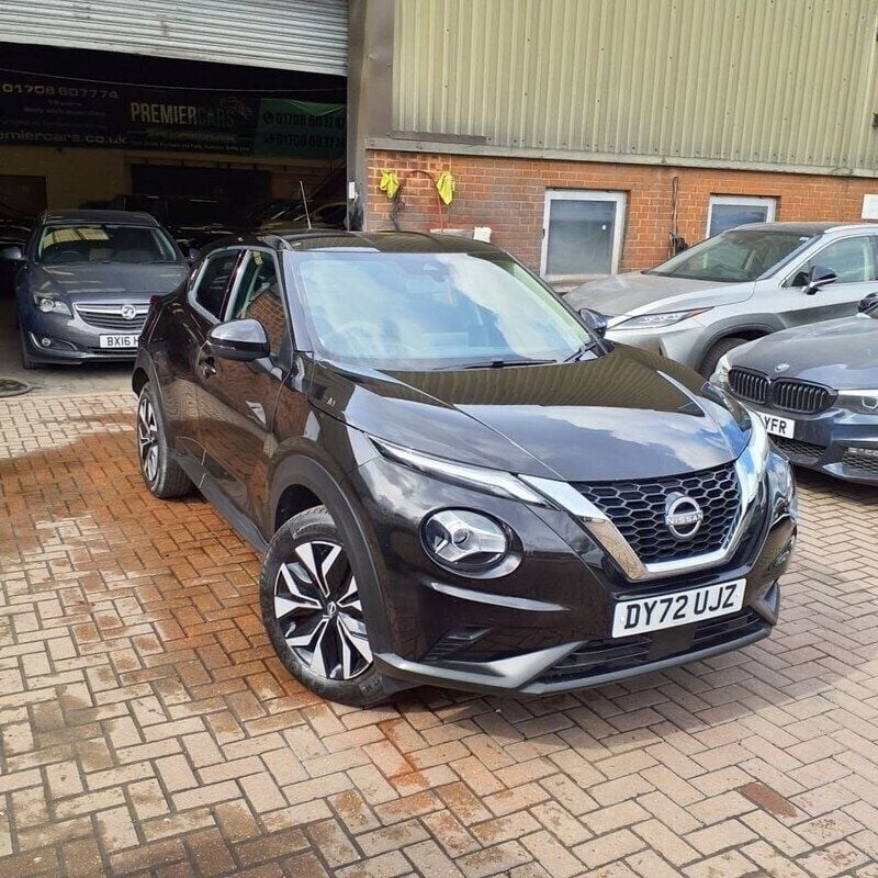 Black Used 2022 Nissan Juke Acenta SUV | £10,995 (Super price) - Image 1/4