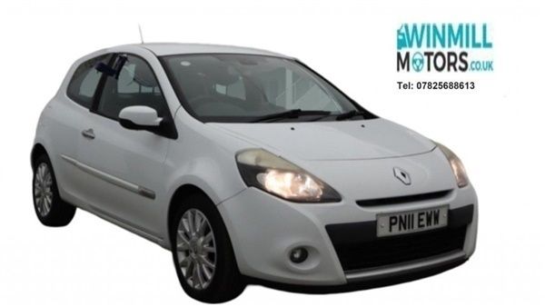 White Used 2011 Renault Clio II Dynamique Hatchback | £2,195 (A bit pricey) - Image 1/1
