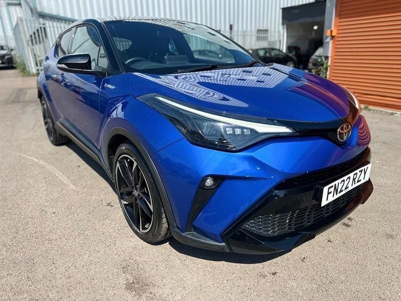 Blue Used 2022 Toyota C-HR Sport SUV | £19,300 (Fair price) - Image 1/4