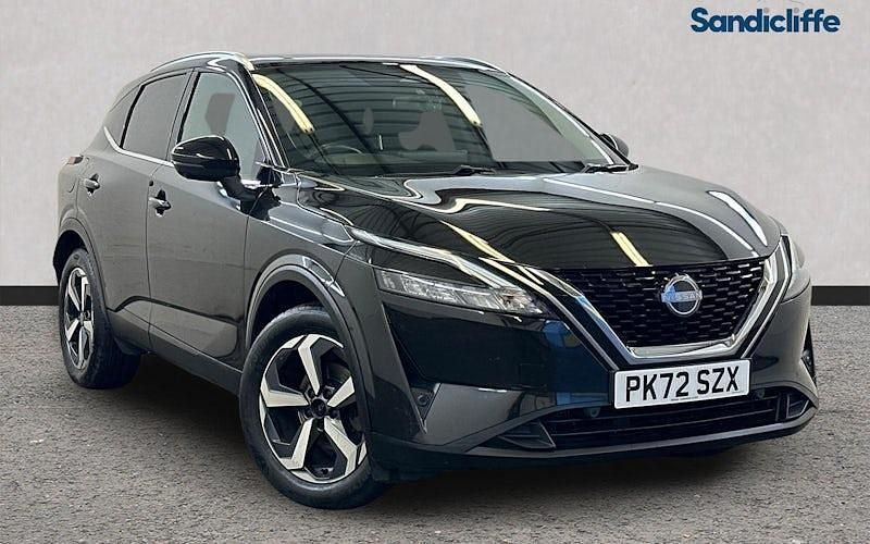 Black Used 2022 Nissan Qashqai N-Connecta SUV | £15,531 (Fair price) - Image 1/4