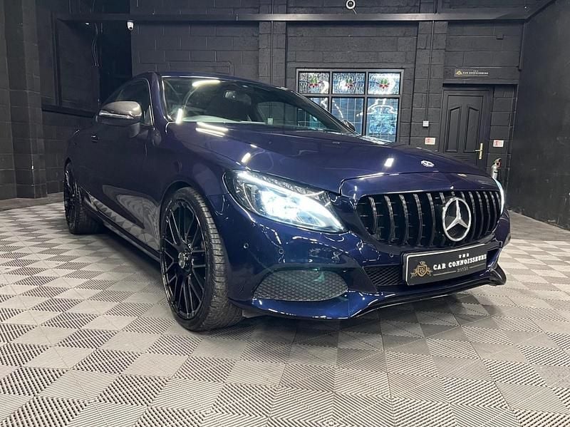 Blue Used 2018 Mercedes C200 Coupe | £13,995 (Good price) - Image 1/3