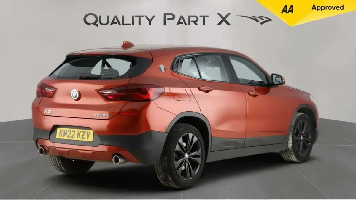 Used BMW X2 Sport Line 178 HP (130 kW) 2022 Orange SUV