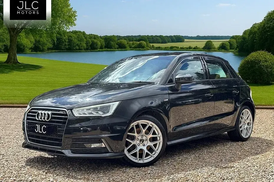 Used Audi A1 Sportback S-Line 125 HP (91 kW) 2016 Black Hatchback