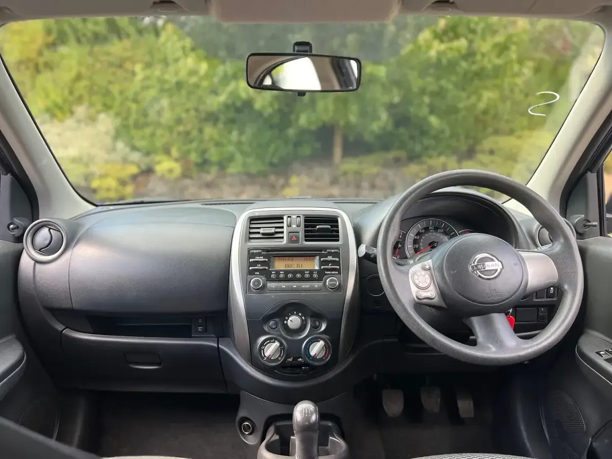 Used Nissan Micra Visia 2015 Blue Hatchback