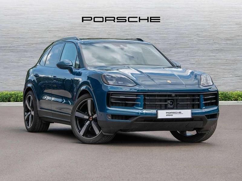 Blue Used 2025 Porsche Cayenne SUV | £93,995 - Image 1/4