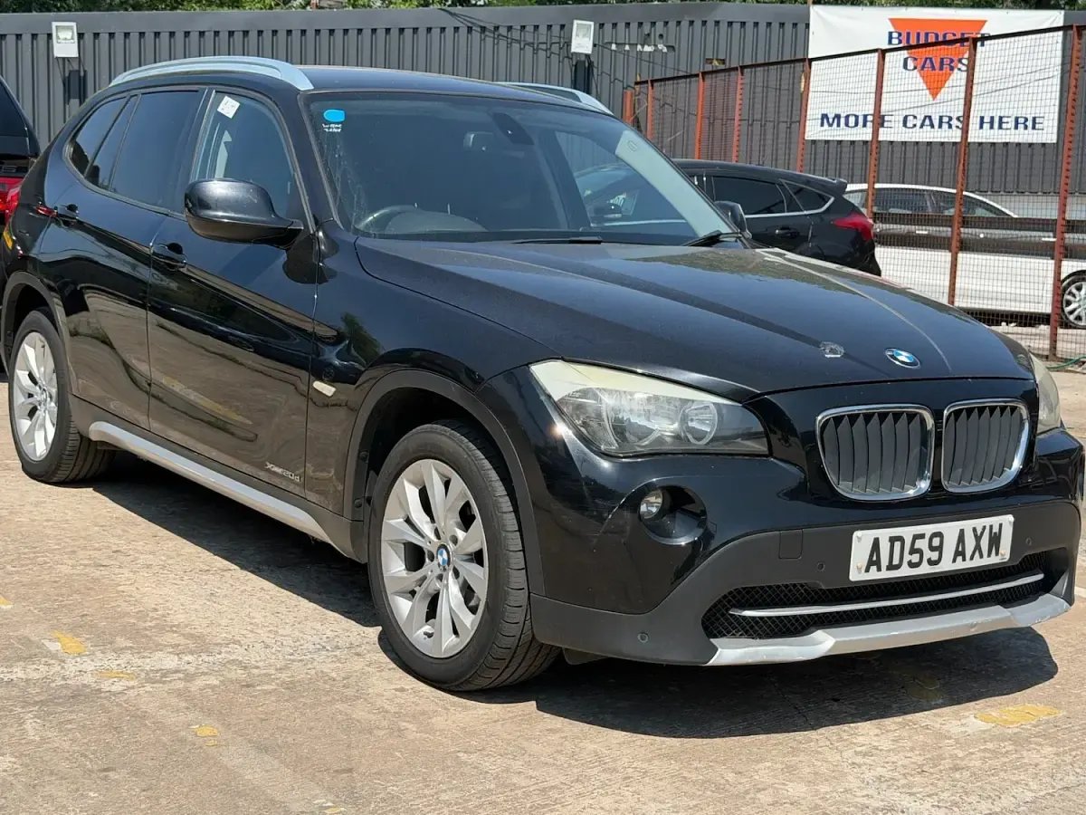 Used BMW X1 177 HP (130 kW) 2009 Black SUV