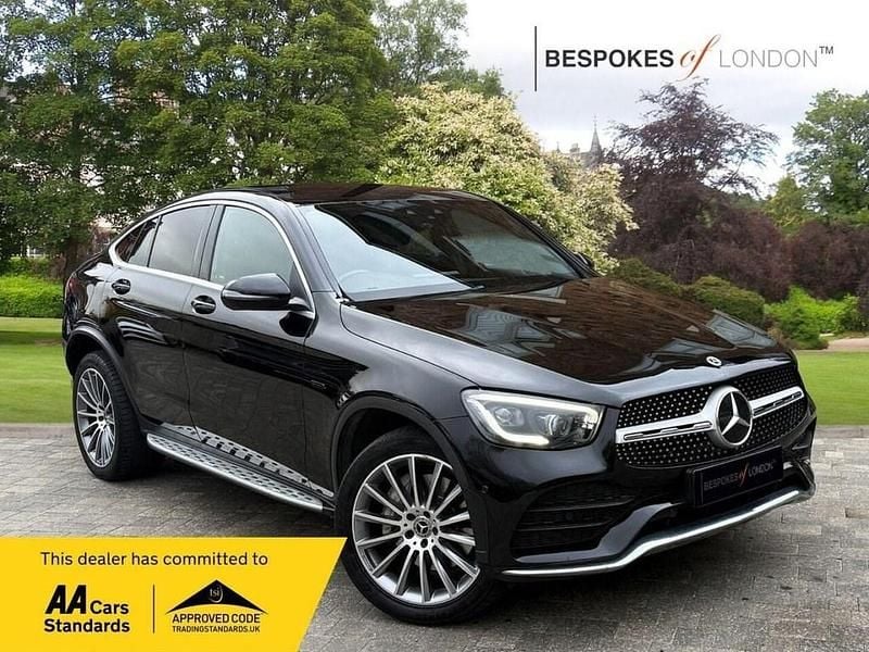 Used Mercedes GLC300 AMG Line Premium 2021 Black Coupe