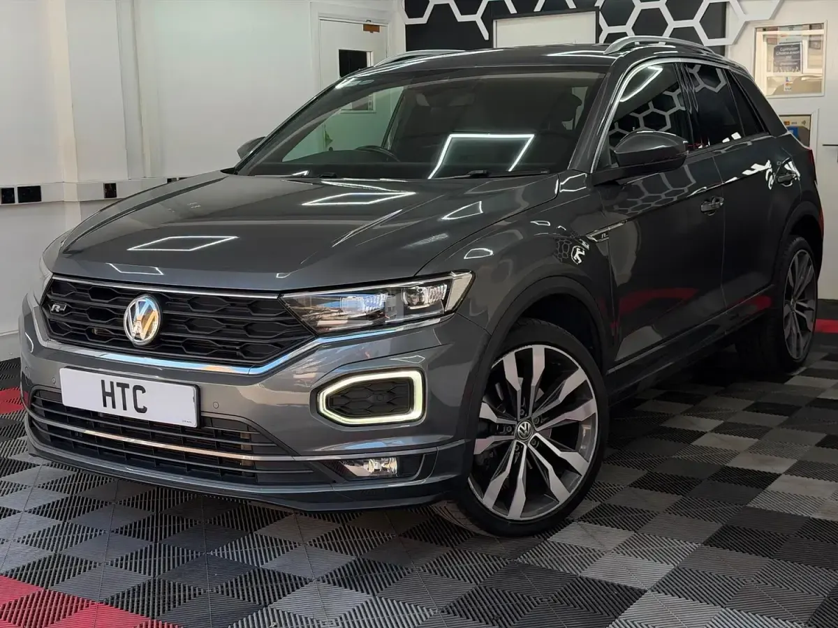 Used VW T-Roc R-line 150 HP (110 kW) 2020 Grey SUV