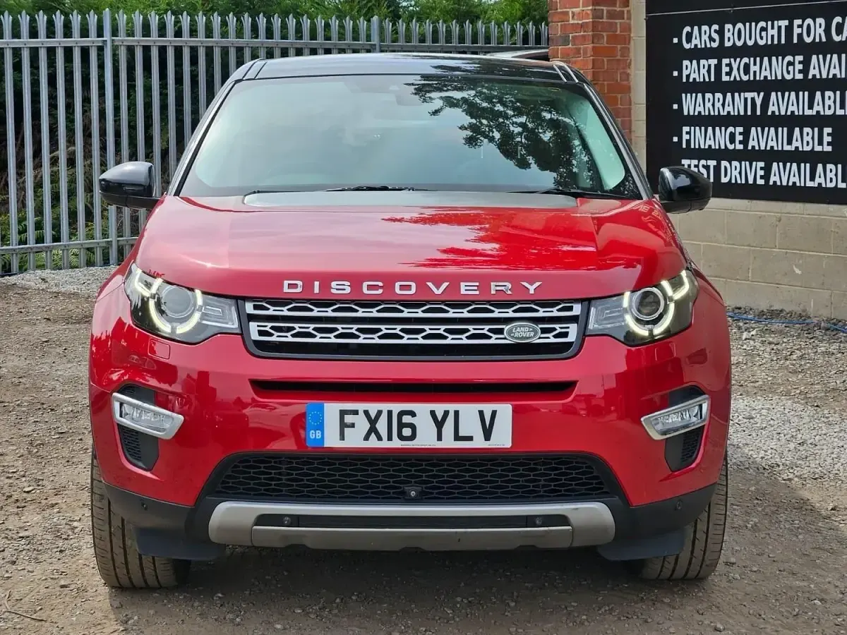 Used Land Rover Discovery Sport HSE Luxury 2016 Red SUV